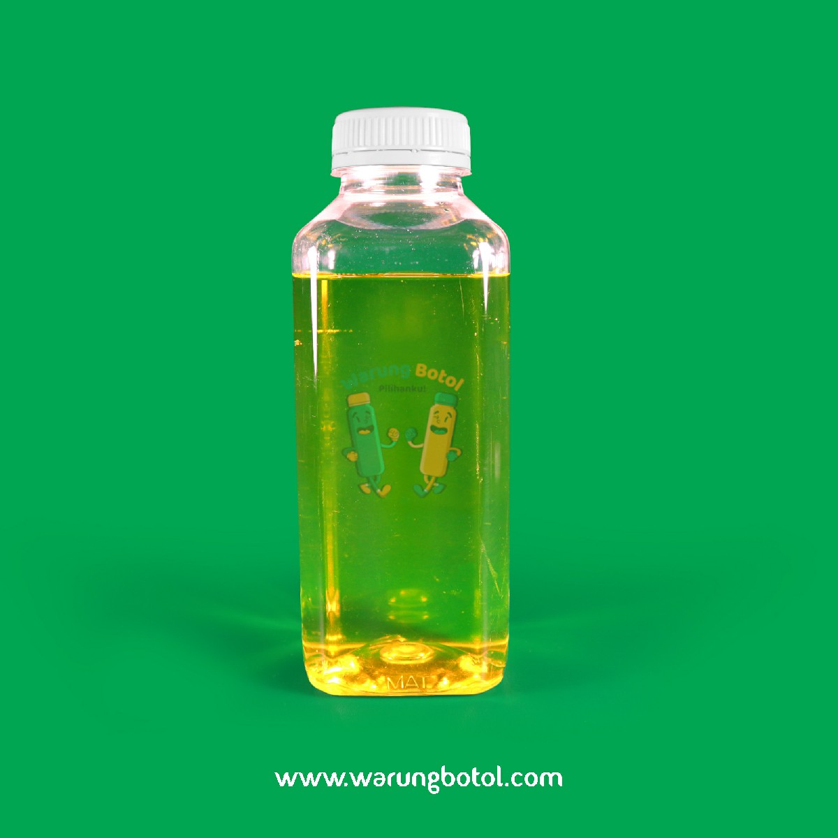 distributor jual botol kale kotak 500ml bening murah terdekat bandung jakarta bogor bekasi